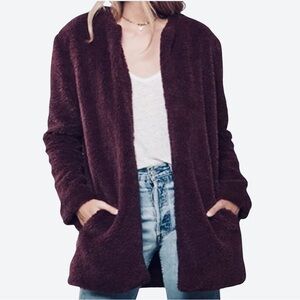 BB Dakota Merril Faux Fur Mid-Length Jacket